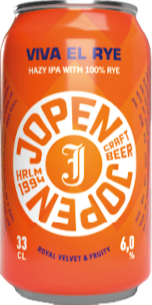 Jopen Viva El Rye blikje van 33cl